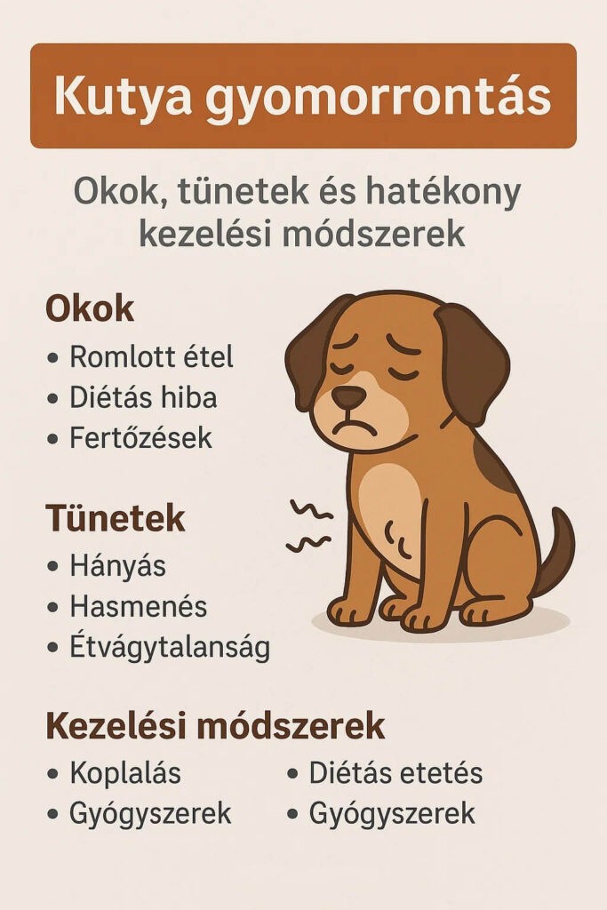 Kutya gyomorrontás