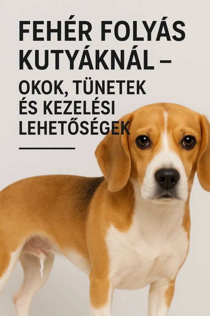 Fehér folyás kutyáknál