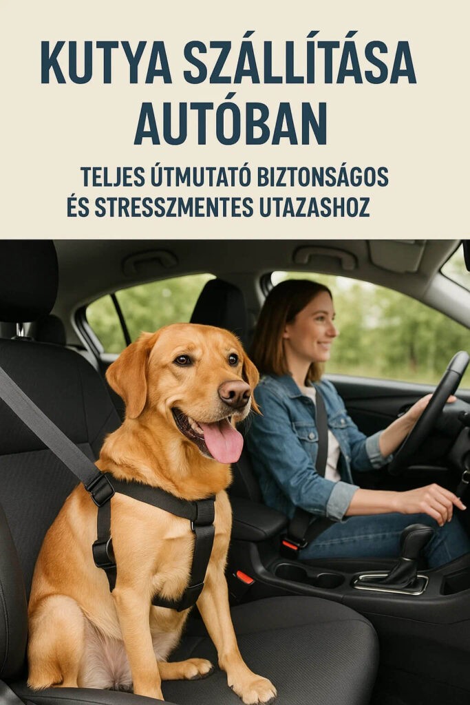 Kutya szállítása autóban