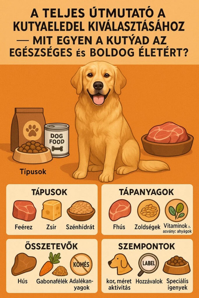 A Teljes Útmutató a Kutyaeledel Kiválasztásához