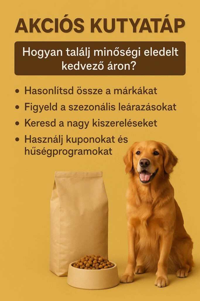 Akciós kutyatáp