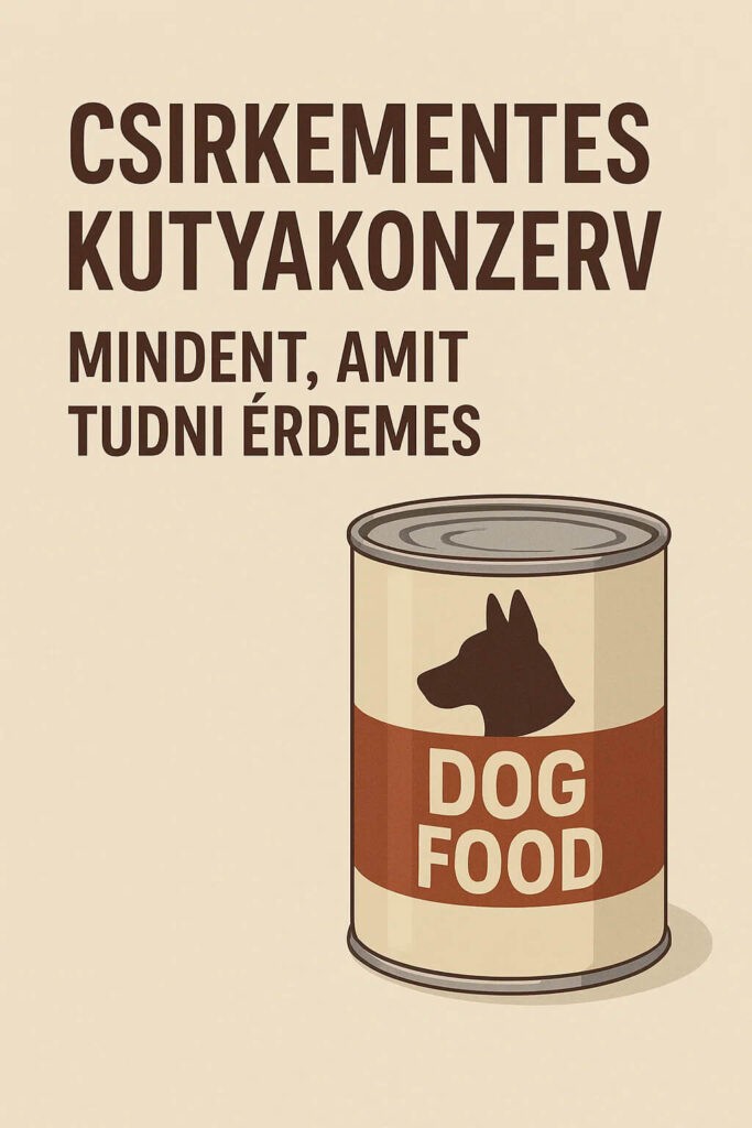Csirkementes kutyakonzerv