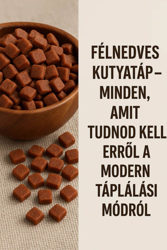 Félnedves kutyatáp