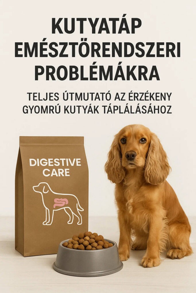 Kutyatáp emésztőrendszeri problémákra