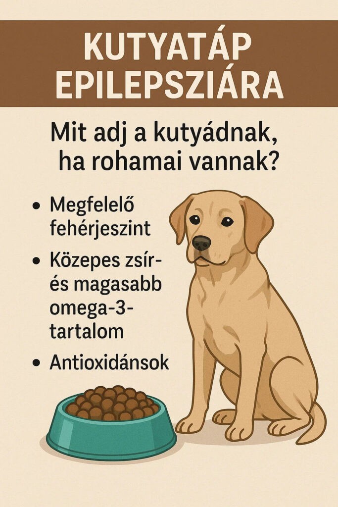 Kutyatáp epilepsziára