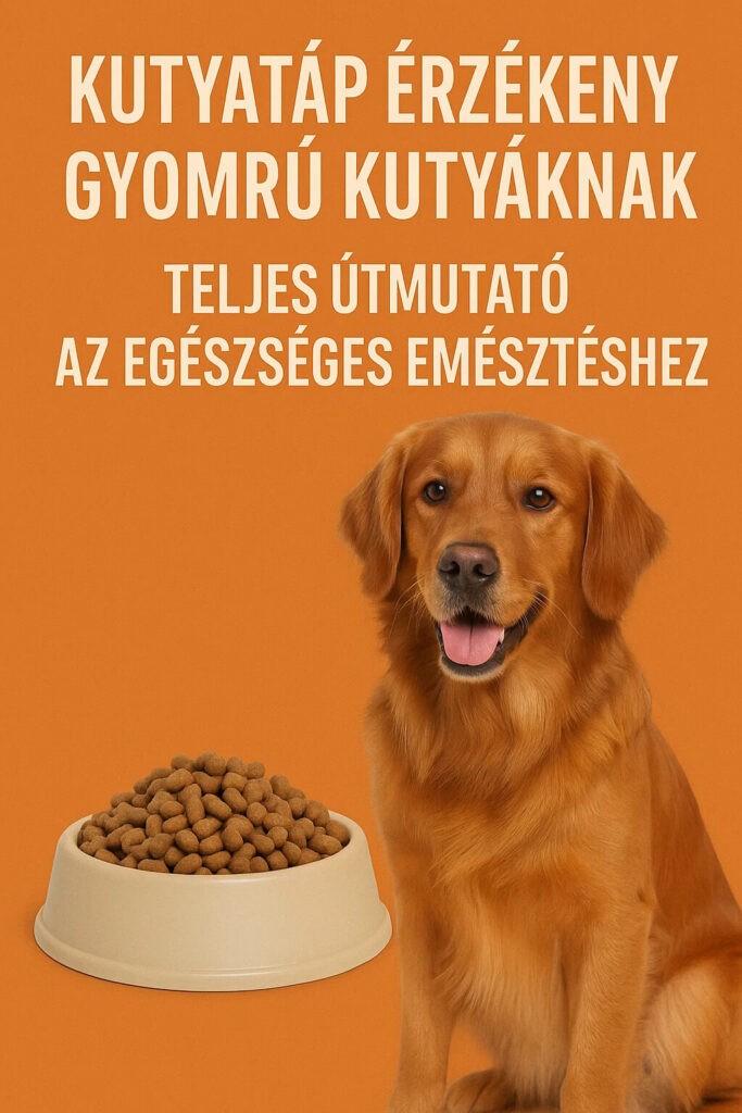 Kutyatáp érzékeny gyomrú kutyáknak