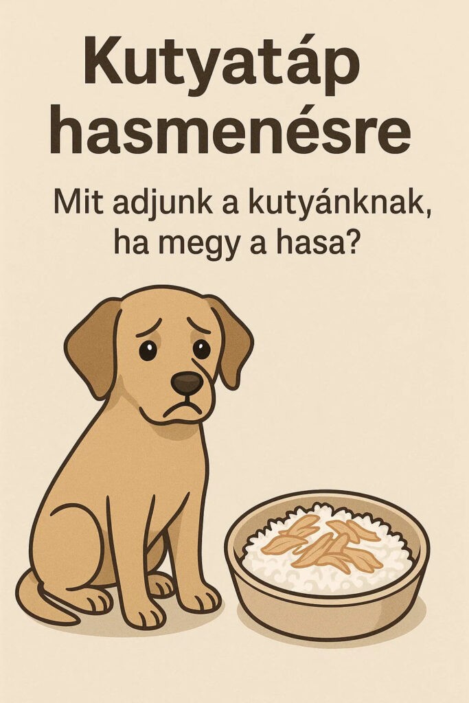 Kutyatáp hasmenésre
