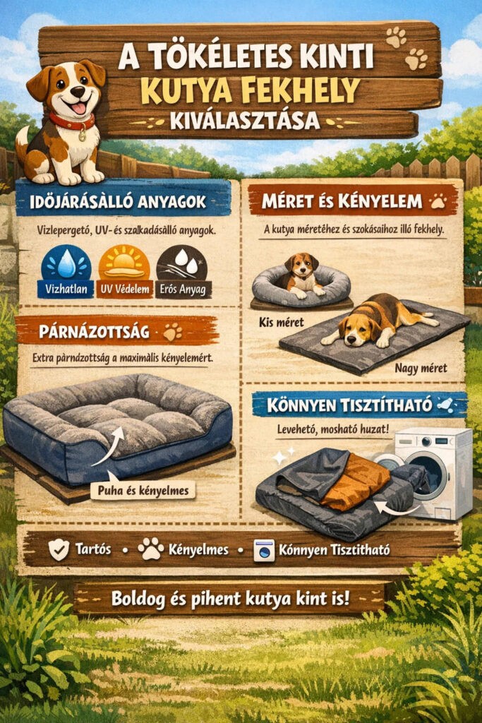 Tökéletes Kinti Kutya Fekhely