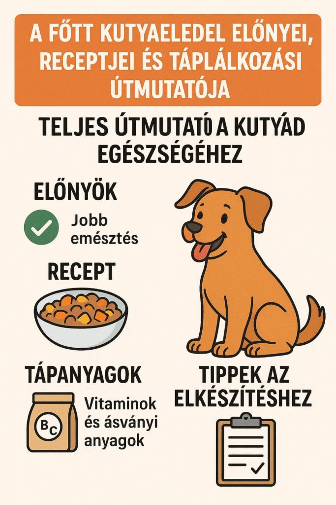 főtt kutyaeledel előnyei