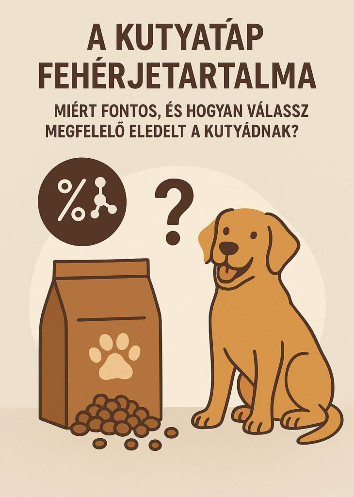 kutyatáp fehérjetartalma