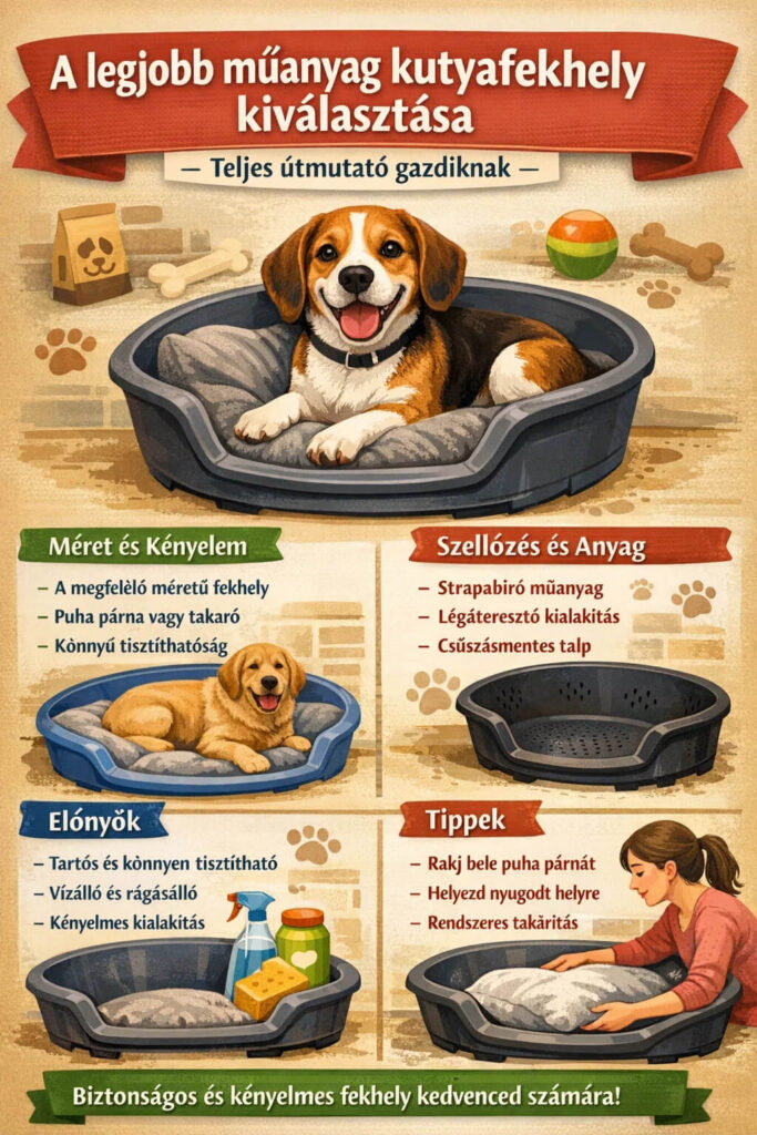 legjobb műanyag kutyafekhely