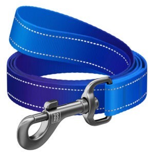 WAUDOG Mono Reflective kutya póráz – kék 120cm 3