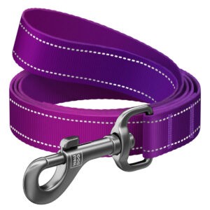 WAUDOG Mono Reflective kutya póráz – lila 200cm 2