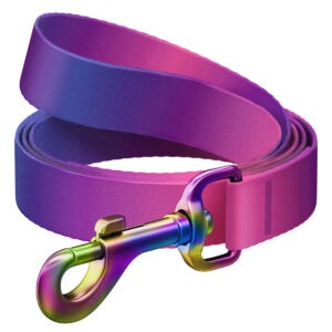 WAUDOG színátmenetes kutya póráz – lila 120cm 3