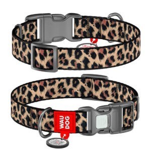 WAUDOG textil kutya nyakörv Leopard 3