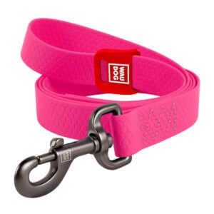 WAUDOG vízálló kutya póráz – pink 120cm 09