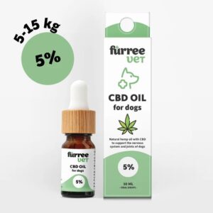 Fürree VET CBD olaj kutyáknak 5% - 15 kg alatt