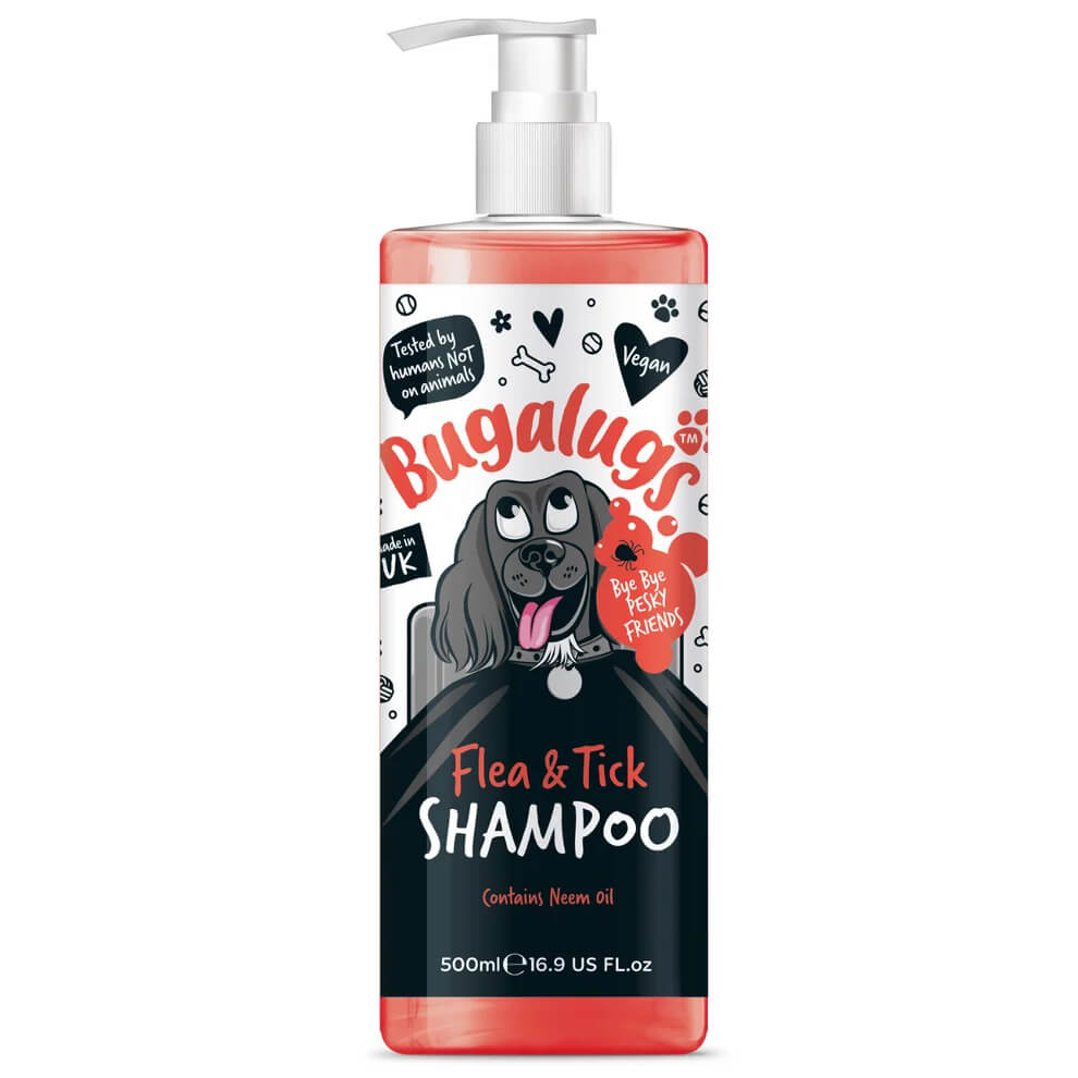 Bugalugs Flea&Tick sampon – bolha és kullancs ellen