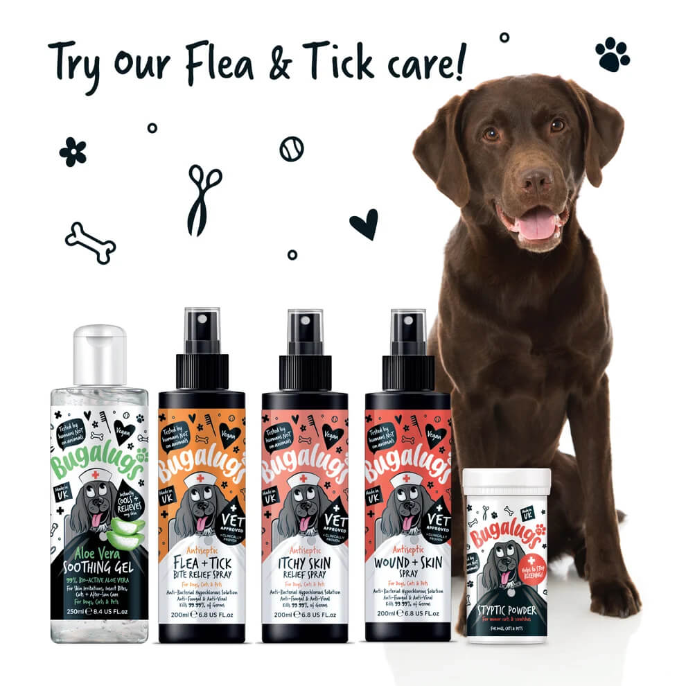 Bugalugs Flea&Tick sampon – bolha és kullancs ellen