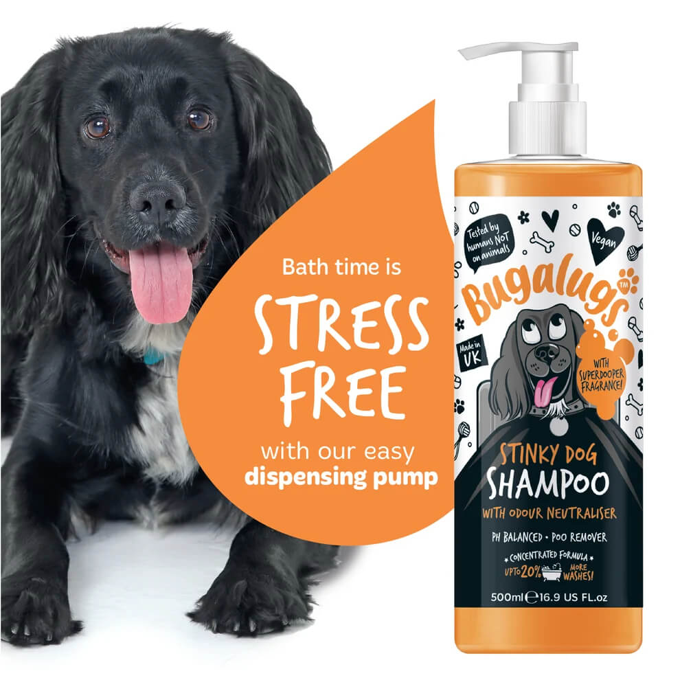 Bugalugs Stinky Dog Sampon – kellemetlen szagok ellen