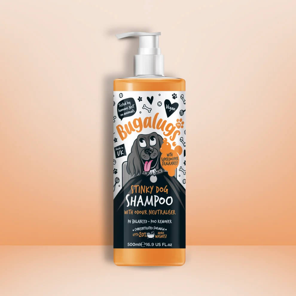 Bugalugs Stinky Dog Sampon – kellemetlen szagok ellen