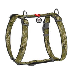 WAUDOG textil kutyahám Military QR-kódos azonosítóval 4 méretben