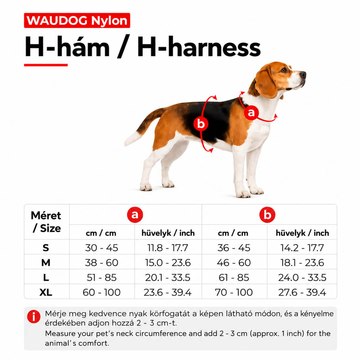 WAUDOG Mono Reflective kutyahám zöld QR-kódos azonosítóval 4 méretben